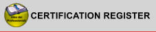 CERTIFICATION REGISTER